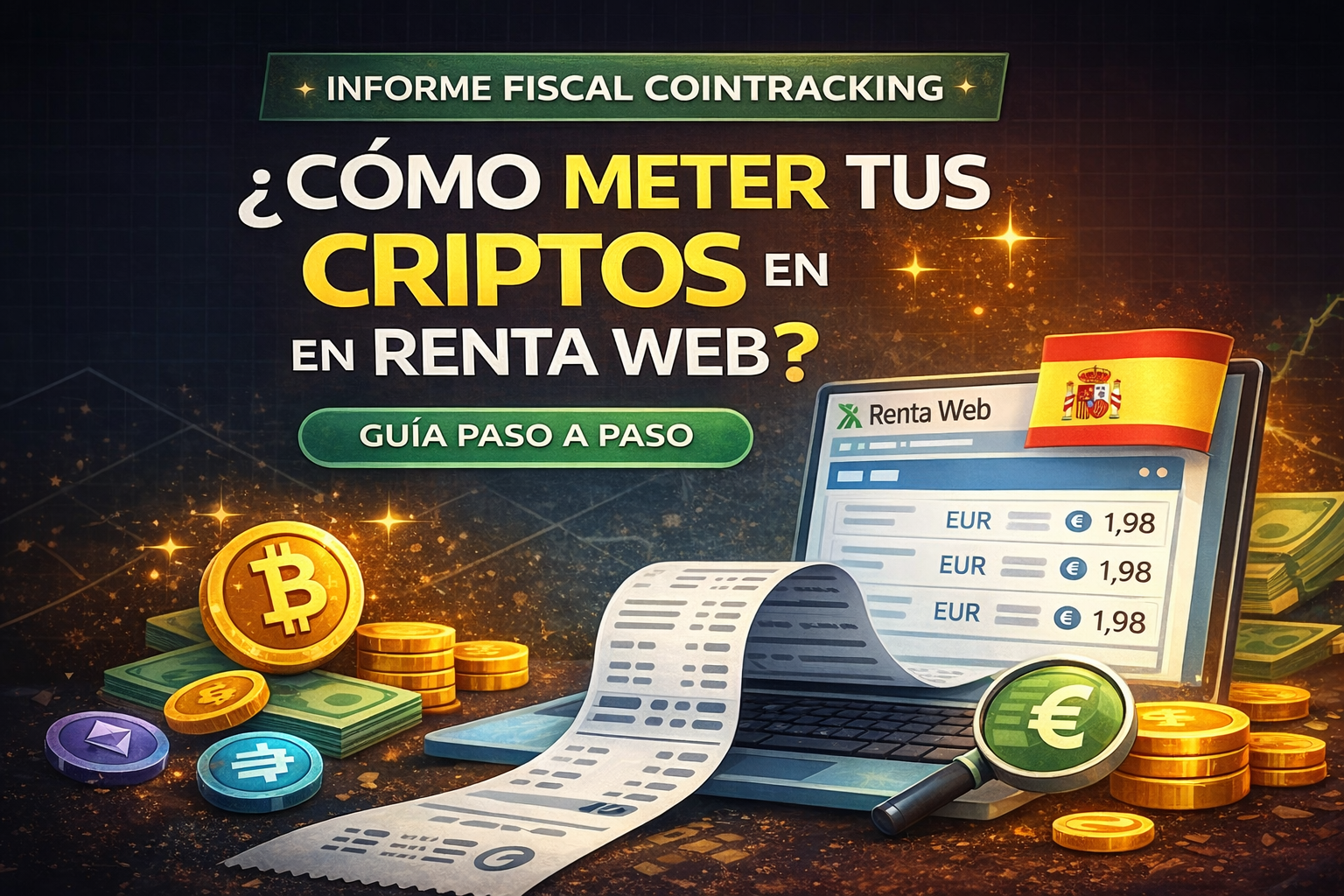 meter criptos en renta web desde cointracking